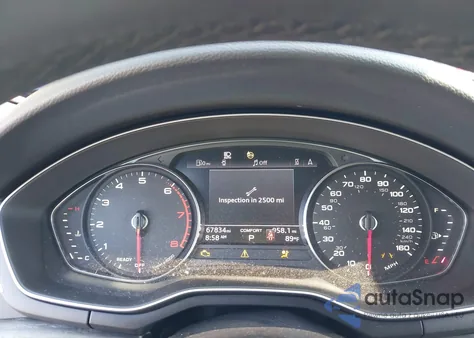 2021 Audi A4 Premium 40 Tfsi Quattro S Tronic из США, поврежденный, VIN WAUABAF49MN008733